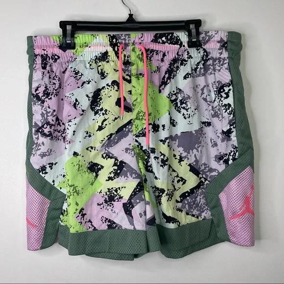 New Jordan DNA Heatwave Diamond Basketball Shorts DC2149-676 Womens Sz XL